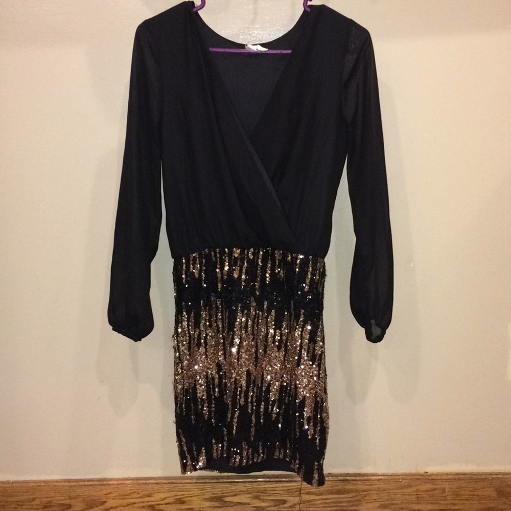 Peppermint sequin dress